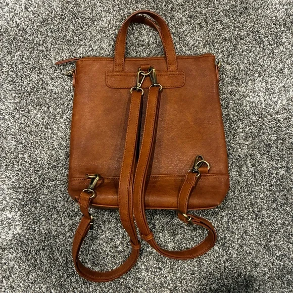 Antik Kraft Brown Backpack - Picture 2 of 4